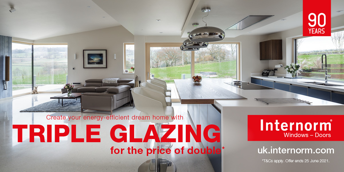 Free triple glazing upgrade