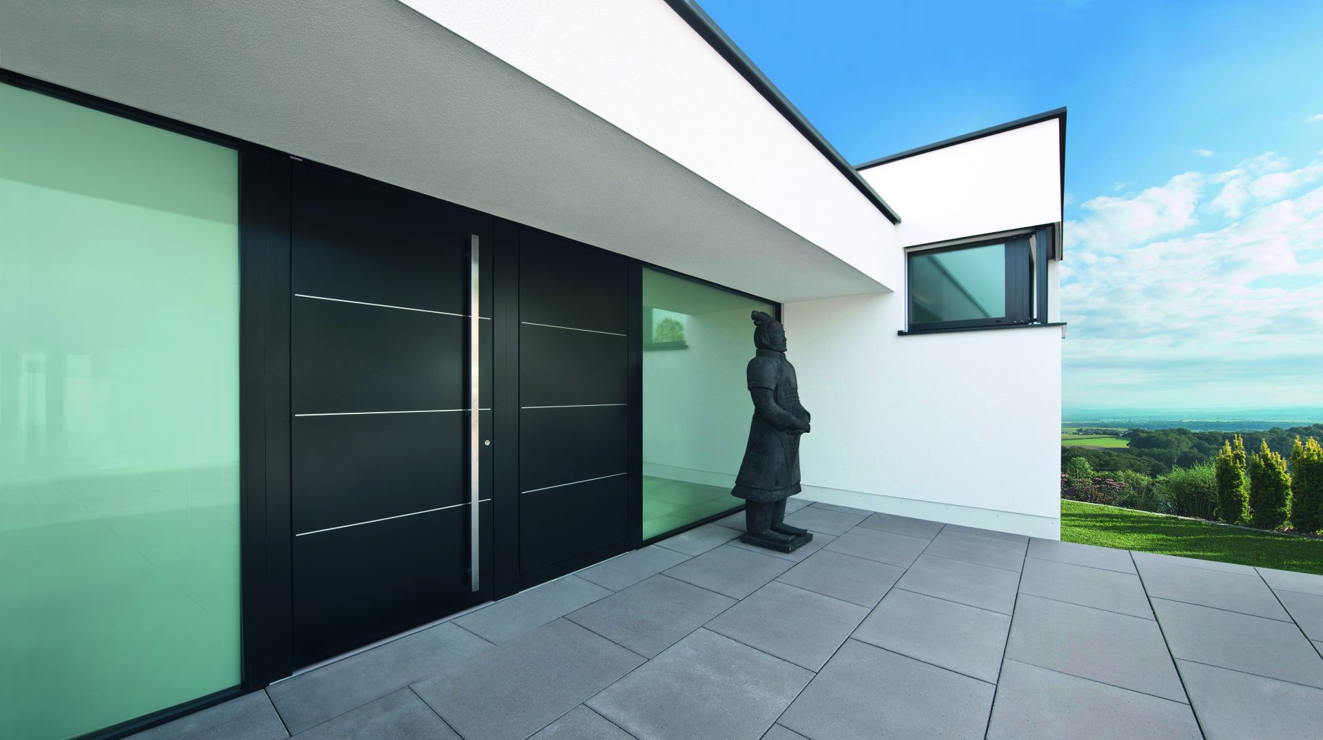 Timber Aluminium Entrance Doors Milton Keynes
